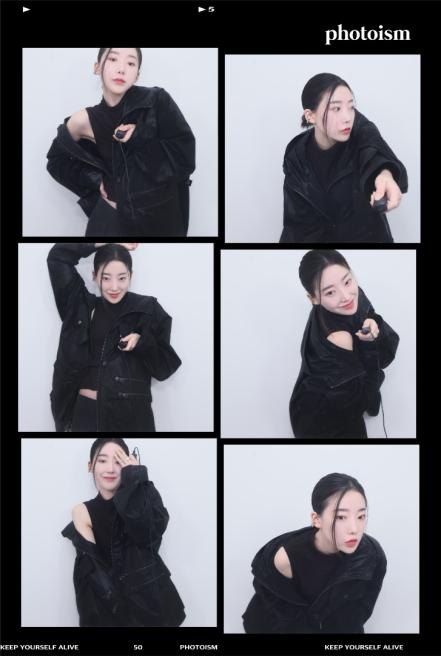 Photoismの出力サンプル(6カット・ひとり)